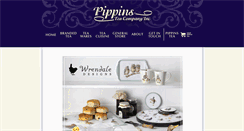 Desktop Screenshot of pippinstea.com
